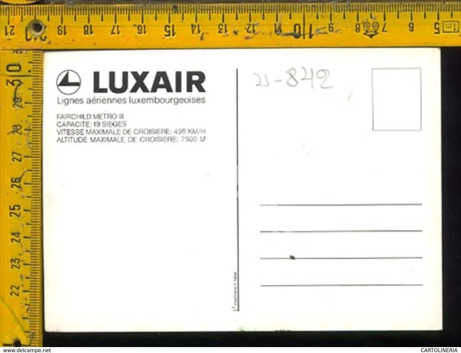 Aviazione Aereo LUXAIR - Altri & Non Classificati