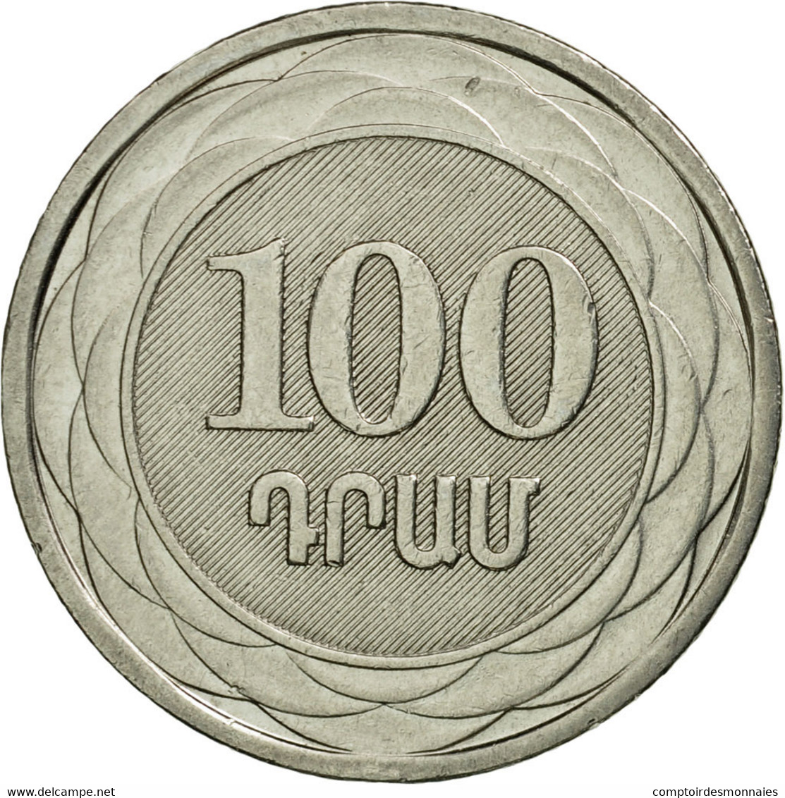 Monnaie, Armenia, 100 Dram, 2003, TTB+, Nickel Plated Steel, KM:95 - Arménie