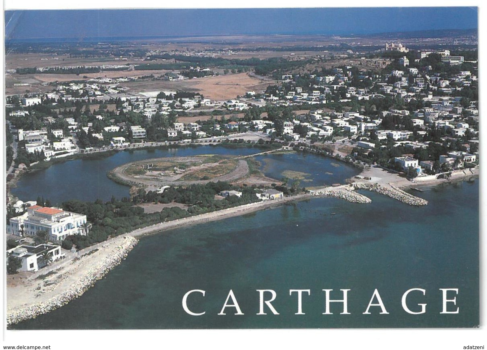 Tunisia Cartagine Carthage Viaggiata 1996 - Tunisia