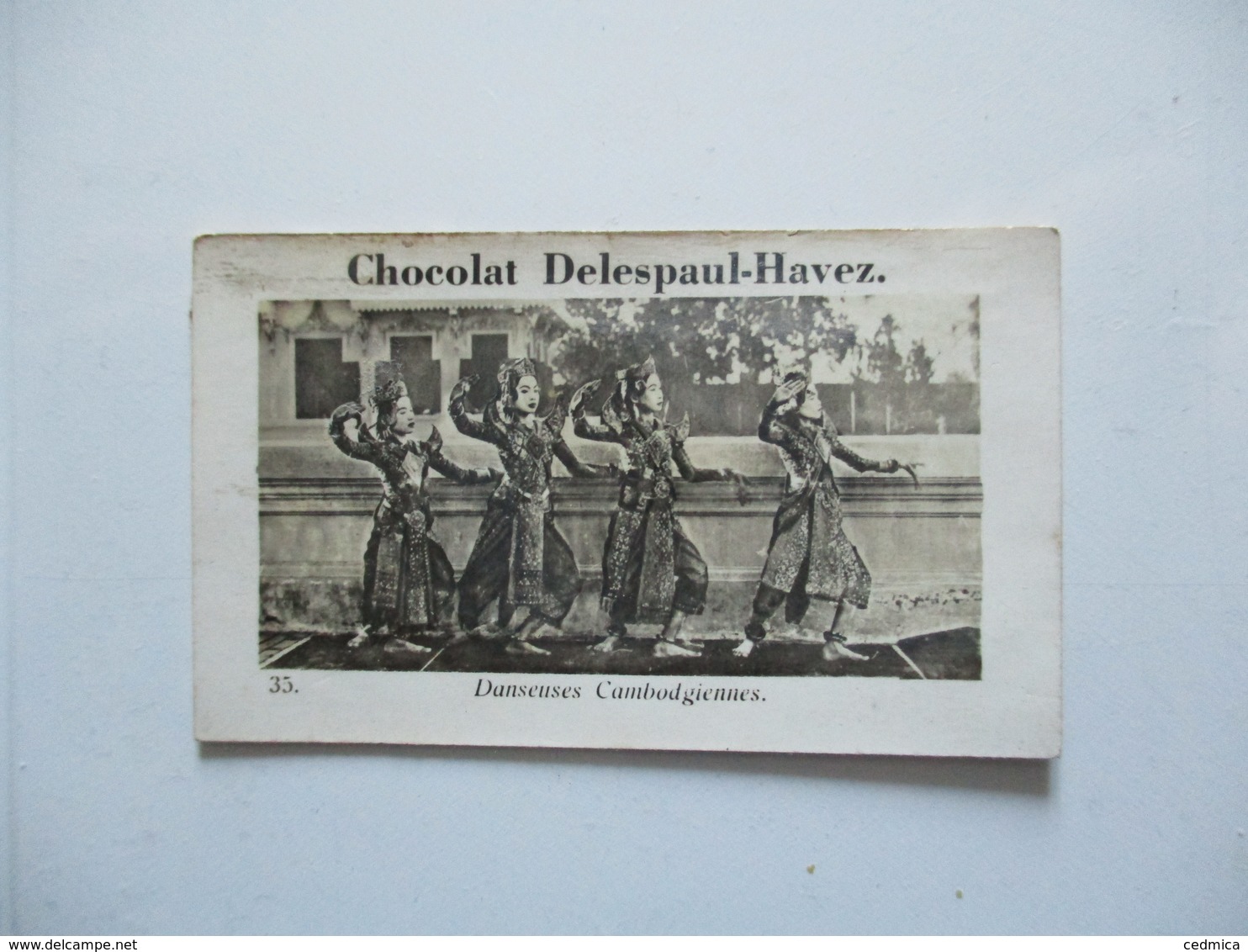 IMAGE DELESPAUL-HAVEZ N°35 DANSEUSES CAMBODGIENNES - Other & Unclassified