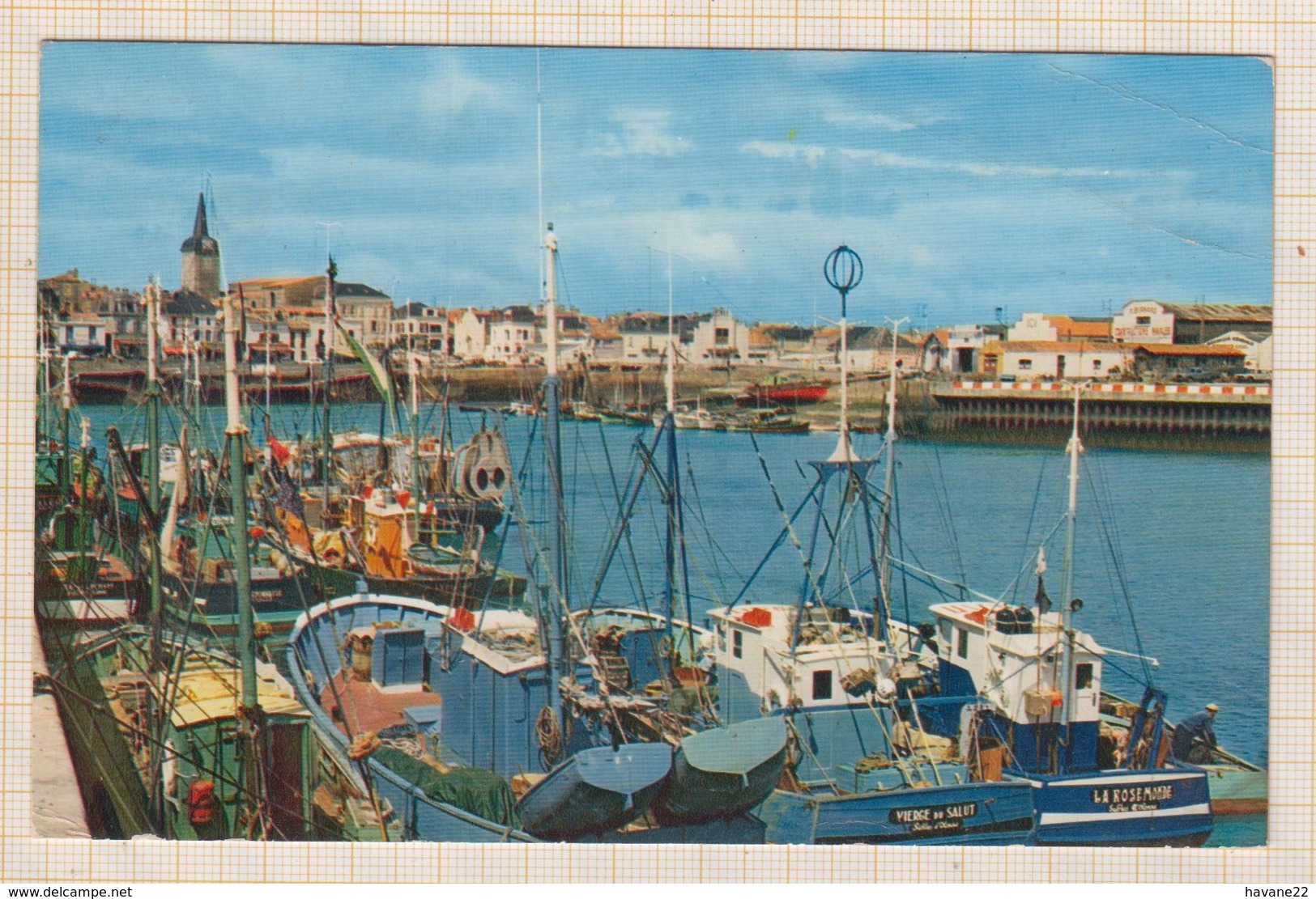 8AK3455 LES SABLES D'OLONNE LE PORT 2 SCANS - Sables D'Olonne