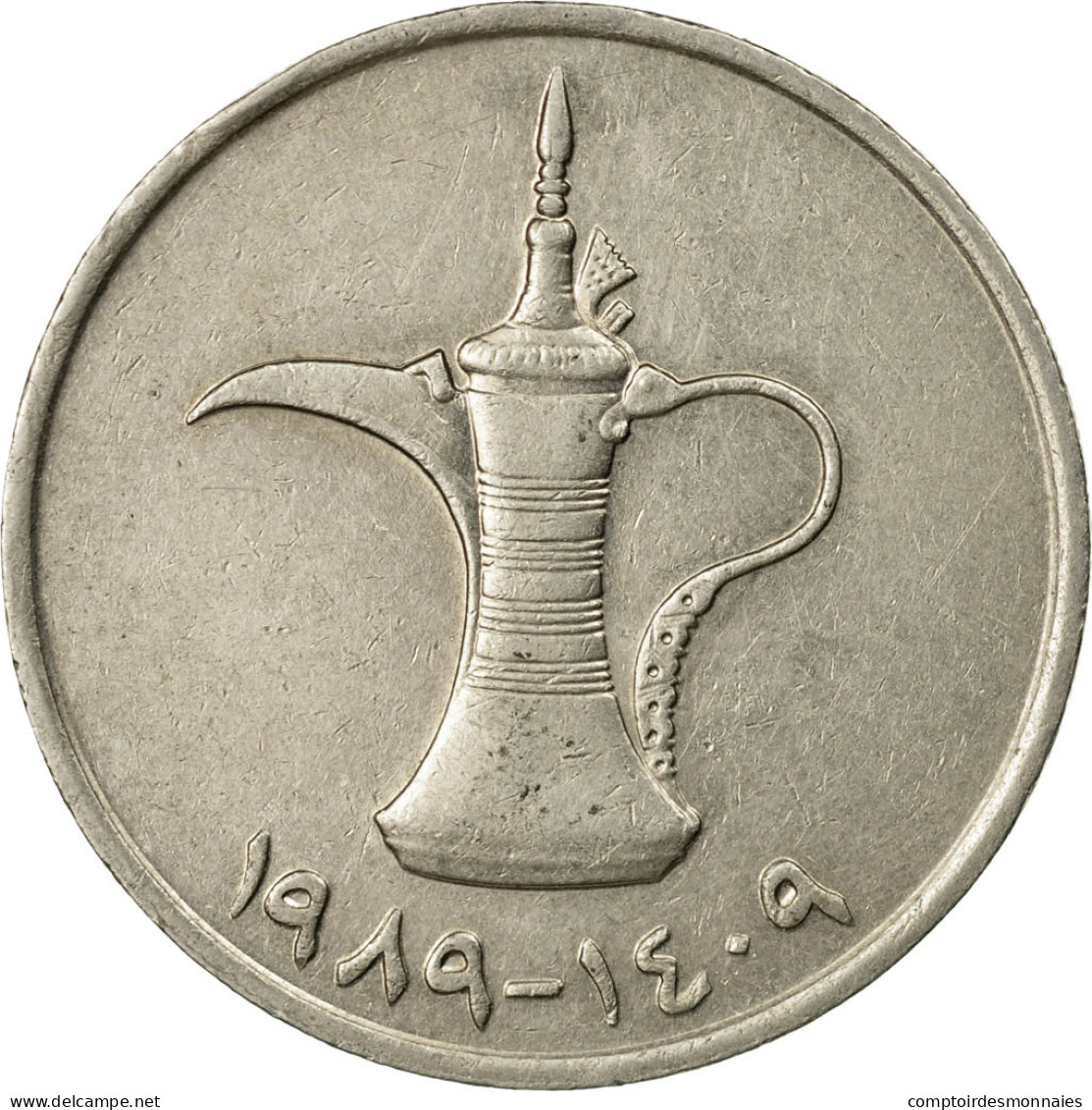 Monnaie, United Arab Emirates, Dirham, 1989/AH1409, British Royal Mint, TTB - United Arab Emirates