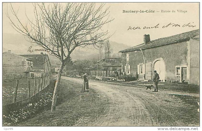 54.BARISEY LA COTE.N°190.ENTREE DU VILLAGE - Other & Unclassified