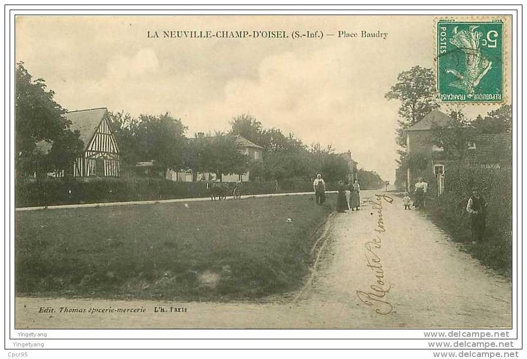 76.LA NEUVILLE-CHAMP-D&amp;acute OISEL.P LACE BAUDRY - Autres & Non Classés