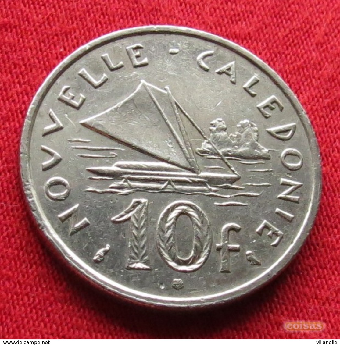 New Caledonia 10 Francs 1972 KM# 11  Nouvelle Caledonie - Nouvelle-Calédonie