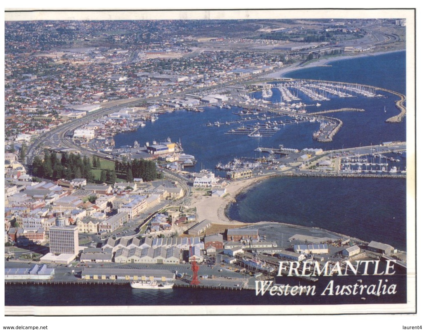 (800) Australia - (with Stamp At Back Of Postcard) WA- Fremantle - Fremantle