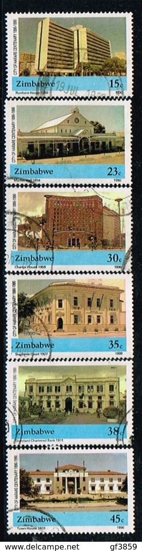 ZIMBABWE /Oblitérés/Used/1990 - Centenaire De La Capitale Harare - Zimbabwe (1980-...)
