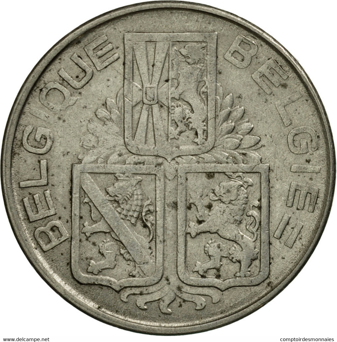Monnaie, Belgique, Franc, 1939, TB+, Nickel, KM:119 - 1 Franc