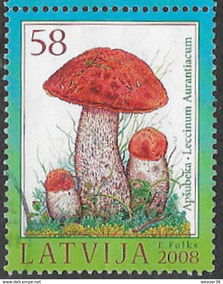 Latvia 2008 Forest Flora 58s Good/fine Used [38/31508/ND] - Letonia