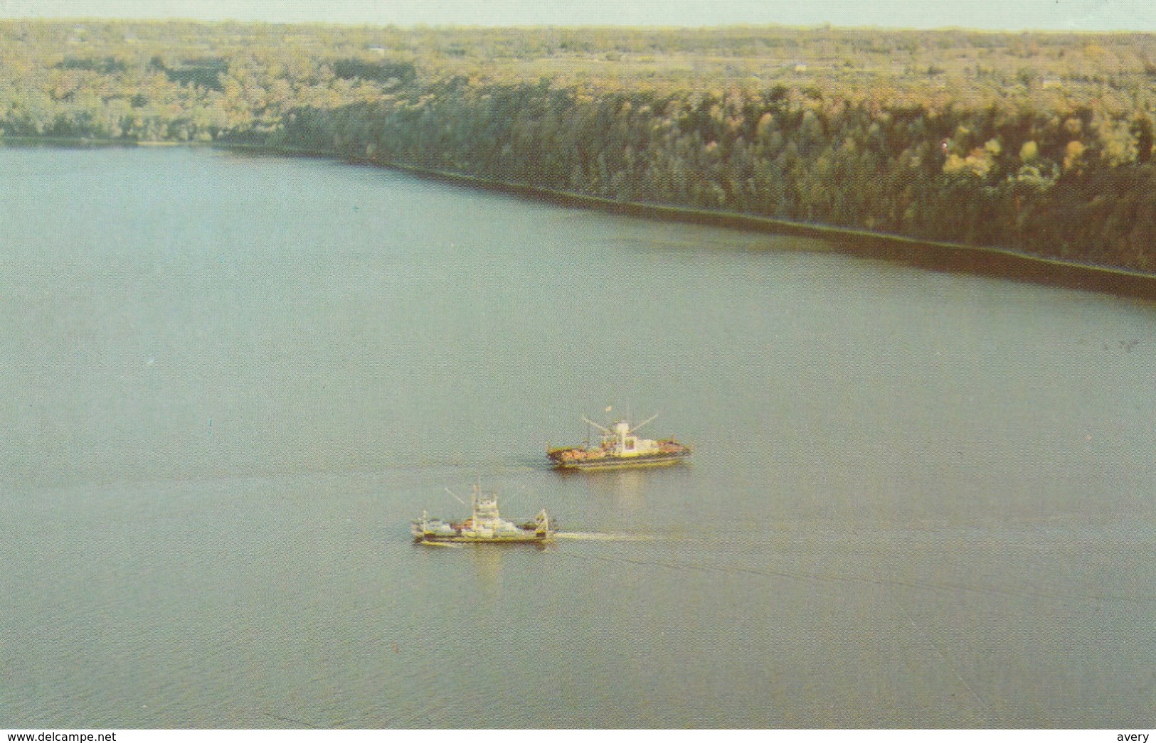 The Glenora Ferries, Plying The Adolphus Reach, Picton, Ontario - Autres & Non Classés