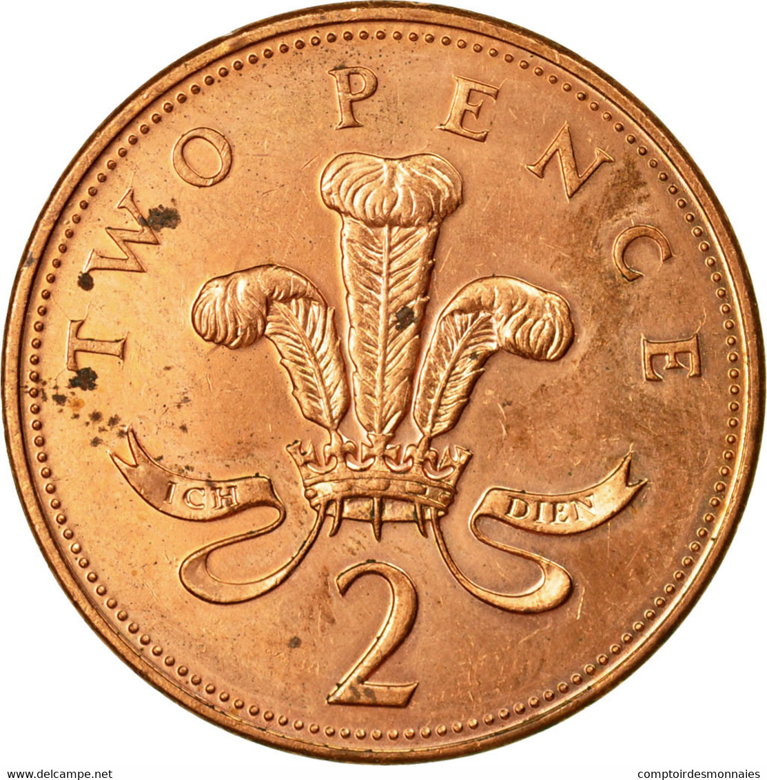 Monnaie, Grande-Bretagne, Elizabeth II, 2 Pence, 2003, B+, Copper Plated Steel - 2 Pence & 2 New Pence
