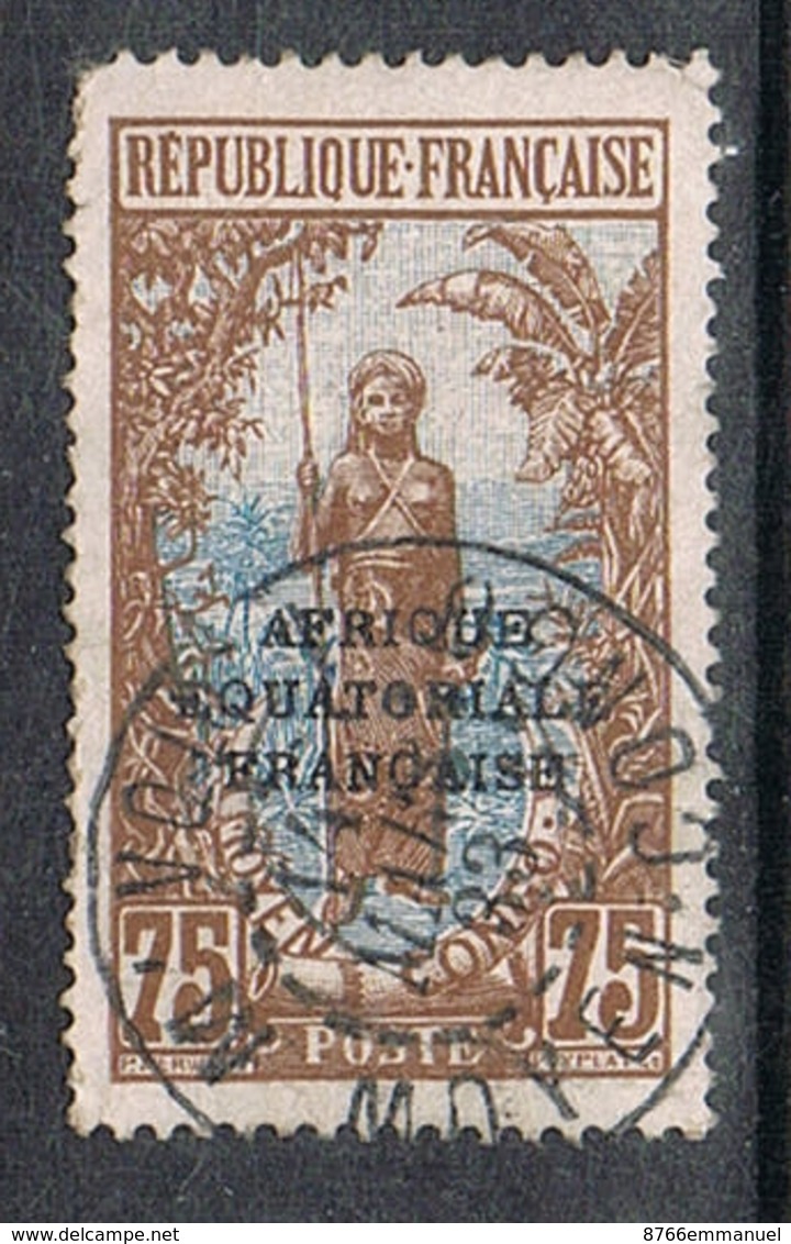 CONGO N°85  Oblitération De M'VOUTI - Used Stamps