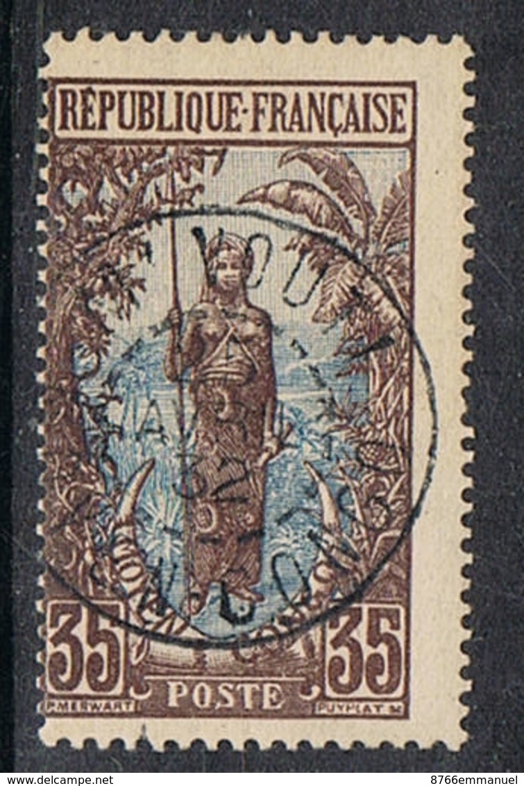 CONGO N°61  Oblitération De M'VOUTI - Used Stamps