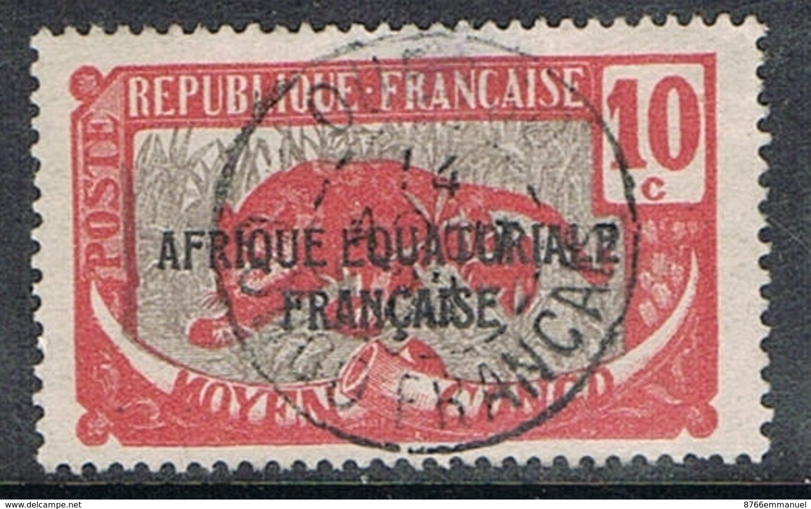 CONGO N°93  Oblitération De OUESSO - Used Stamps