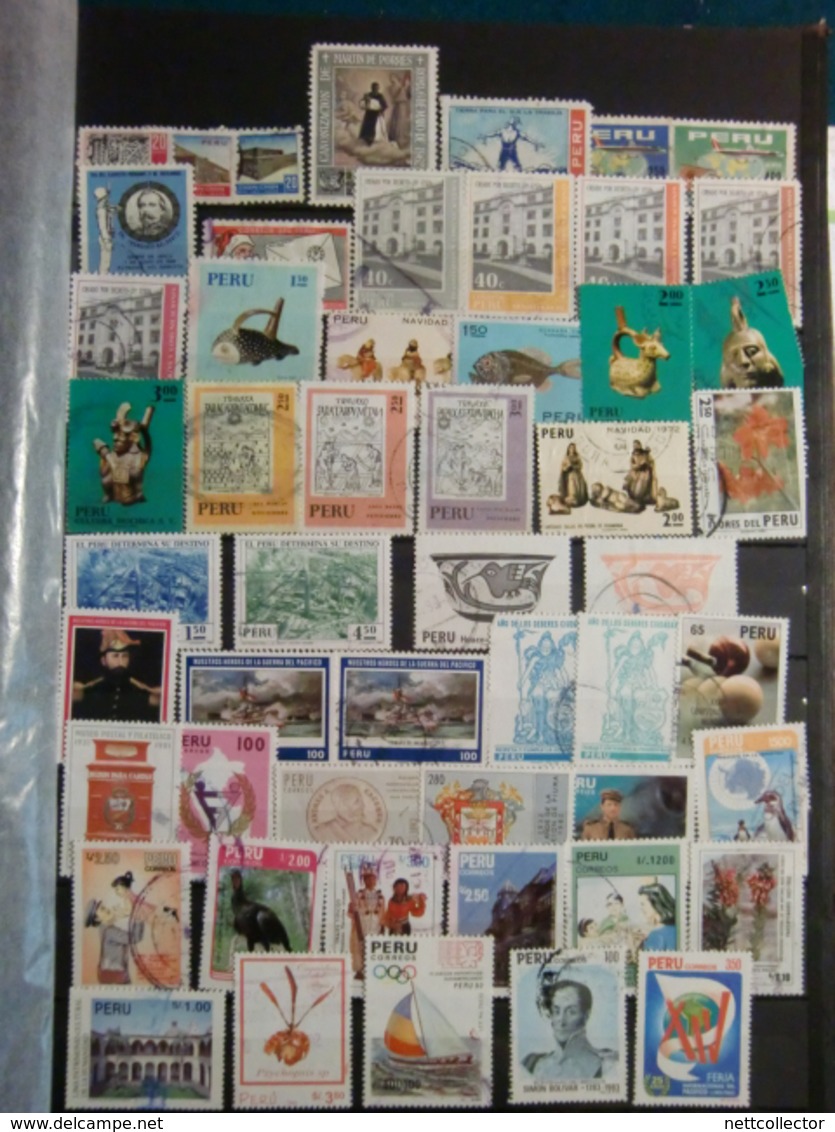 TB COLLECTION AMERIQUE DU SUD + 2000 TIMBRES des CLASSIQUES aux MODERNES dans un GROS ALBUM