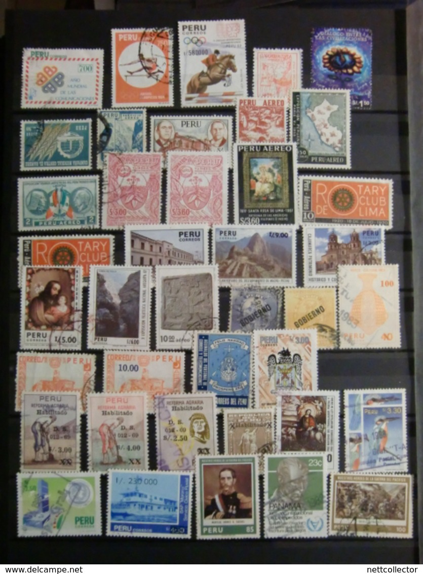 TB COLLECTION AMERIQUE DU SUD + 2000 TIMBRES des CLASSIQUES aux MODERNES dans un GROS ALBUM