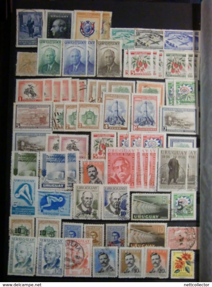 TB COLLECTION AMERIQUE DU SUD + 2000 TIMBRES des CLASSIQUES aux MODERNES dans un GROS ALBUM