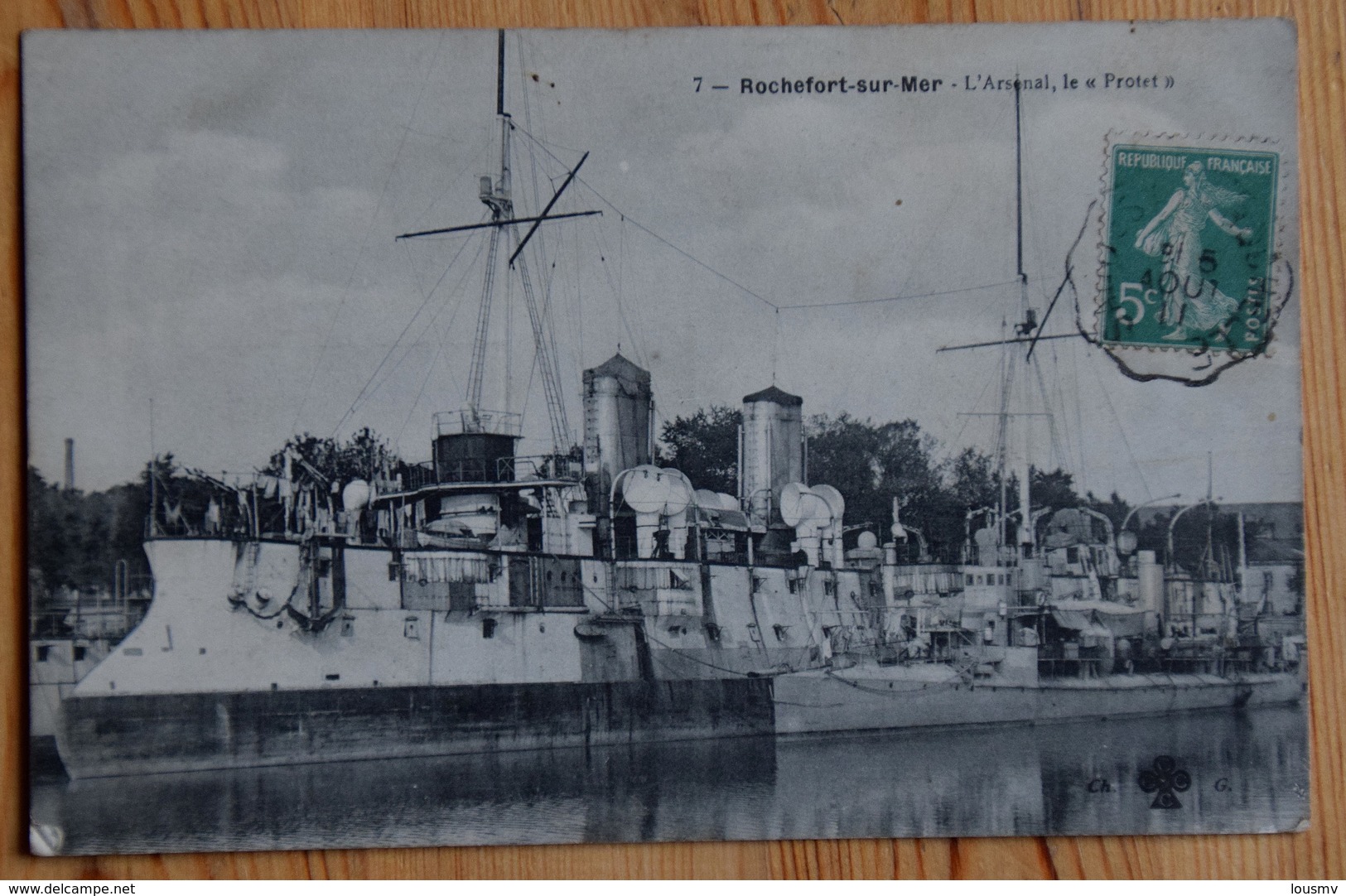 Rochefort-sur-Mer - L'Arsenal - Le Protet - Marine Militaire - Navire De Guerre - Militaria - (n°13364) - Guerre