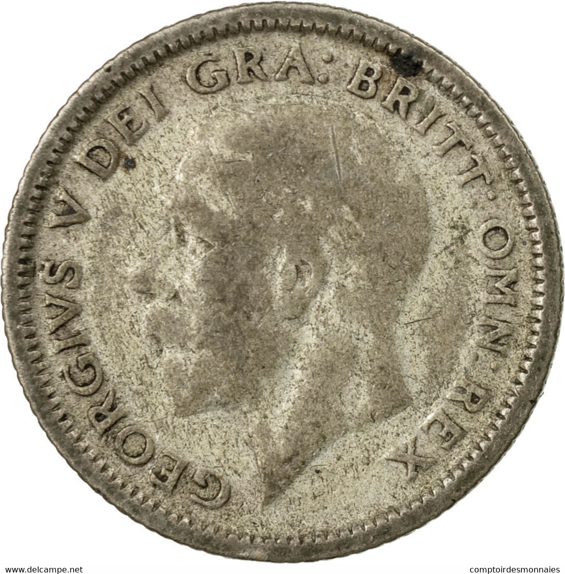 Monnaie, Grande-Bretagne, George V, 6 Pence, 1926, TB, Argent, KM:815a.2 - H. 6 Pence