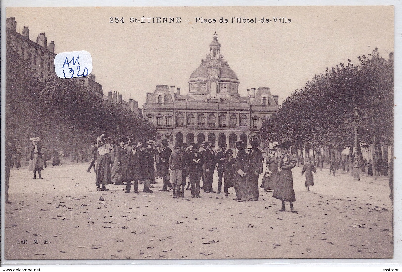 SAINT-ETIENNE- PLACE DE L HOTEL DE VILLE - Saint Etienne