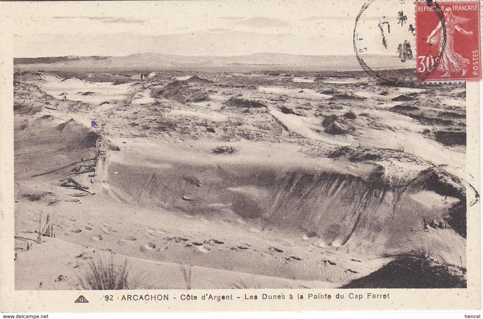 ARCACHON. Les Dunes à La Pointe Du Cap Ferret - Arcachon