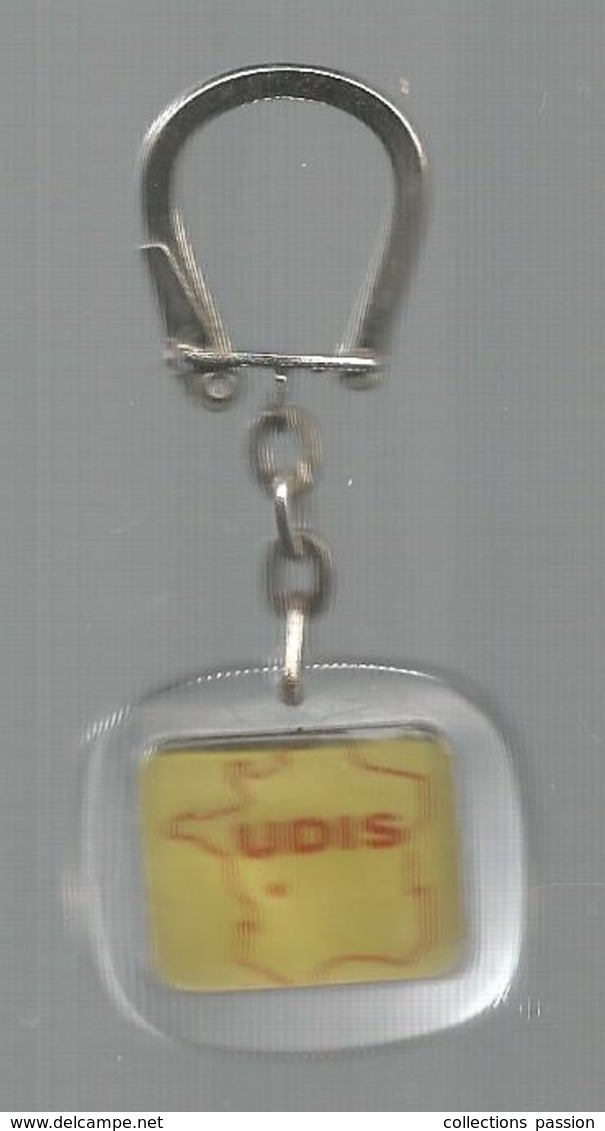 Porte Clefs, Clés  ,chaine De Distribution, UDIS , 2 Scans ,  Frais Fr 1.95 E - Portachiavi