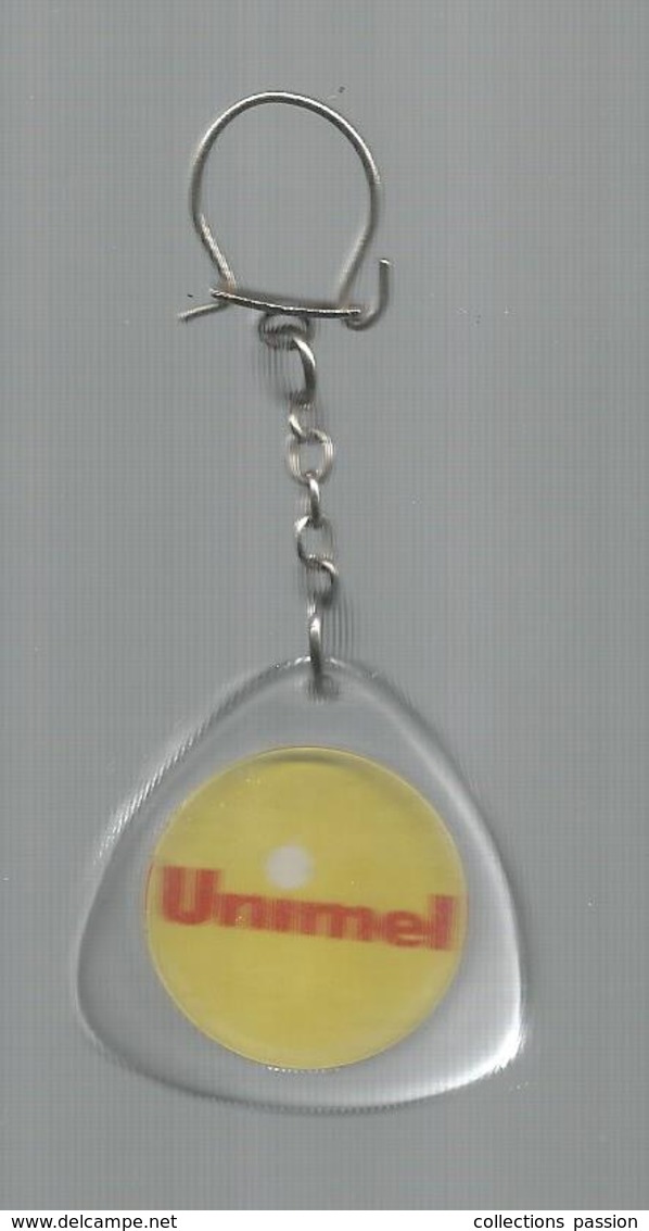 Porte Clefs, Clés  ,pain D'épices UNIMEL , JEU DE BILLES , 2 Scans ,  Frais Fr 1.95 E - Porte-clefs