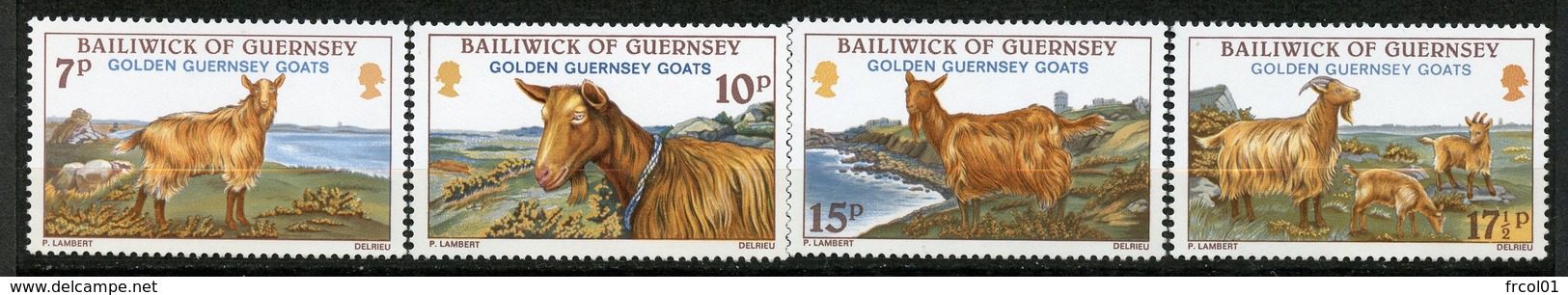 Guernesey, Yvert 204/207, Scott 209/212, MNH - Guernesey