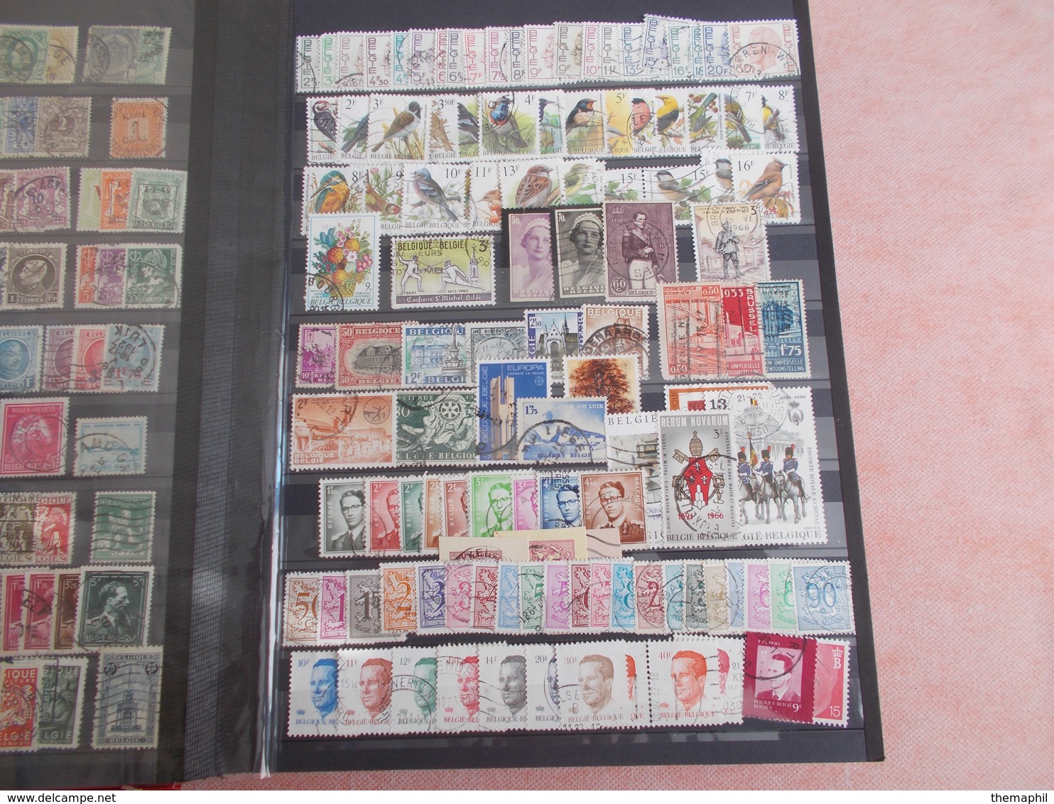 lot n° 269 une collection differents pays d'europe , classé . obl. / no paypal