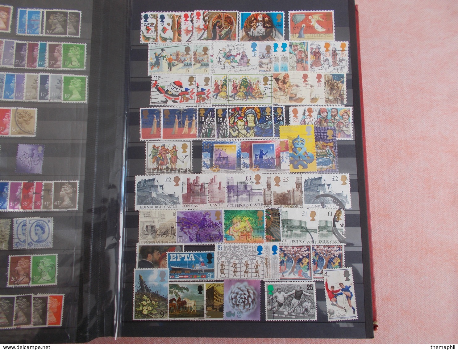 lot n° 269 une collection differents pays d'europe , classé . obl. / no paypal