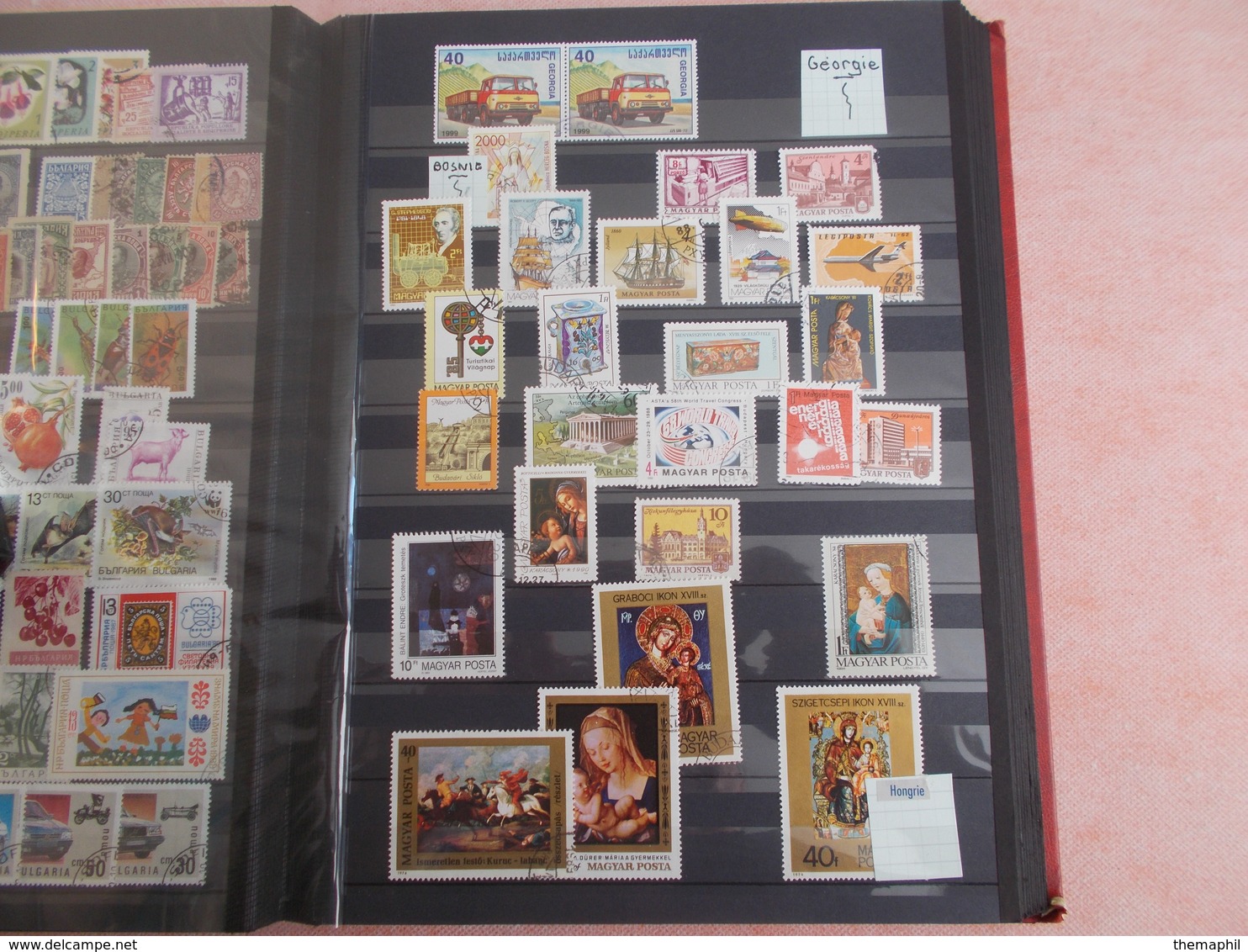 lot n° 269 une collection differents pays d'europe , classé . obl. / no paypal