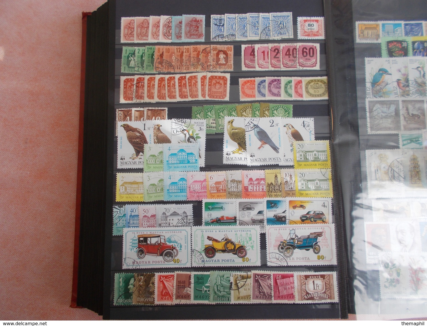 lot n° 269 une collection differents pays d'europe , classé . obl. / no paypal