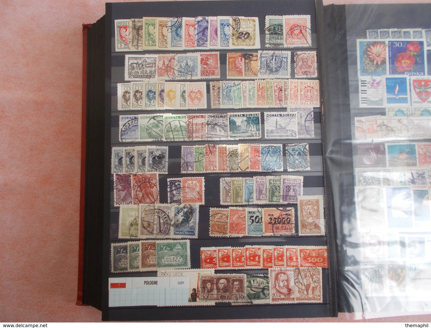 lot n° 269 une collection differents pays d'europe , classé . obl. / no paypal