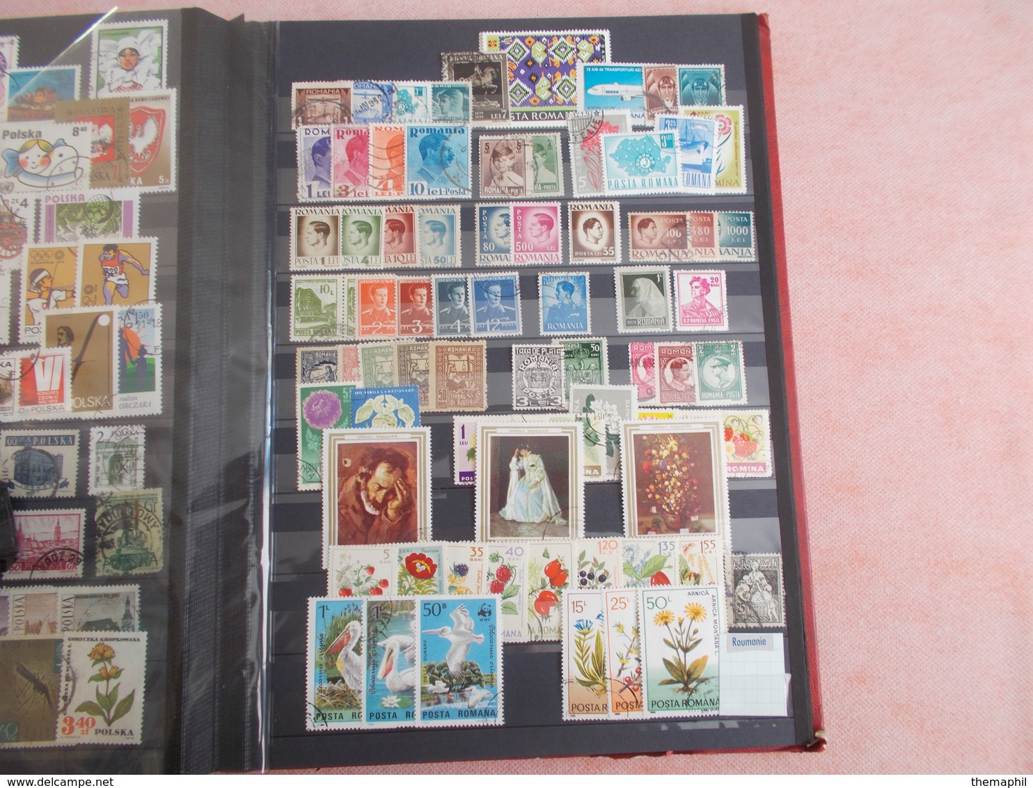 lot n° 269 une collection differents pays d'europe , classé . obl. / no paypal