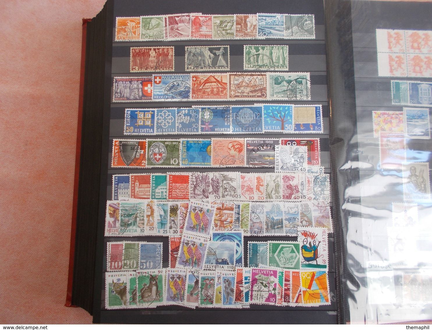 lot n° 269 une collection differents pays d'europe , classé . obl. / no paypal