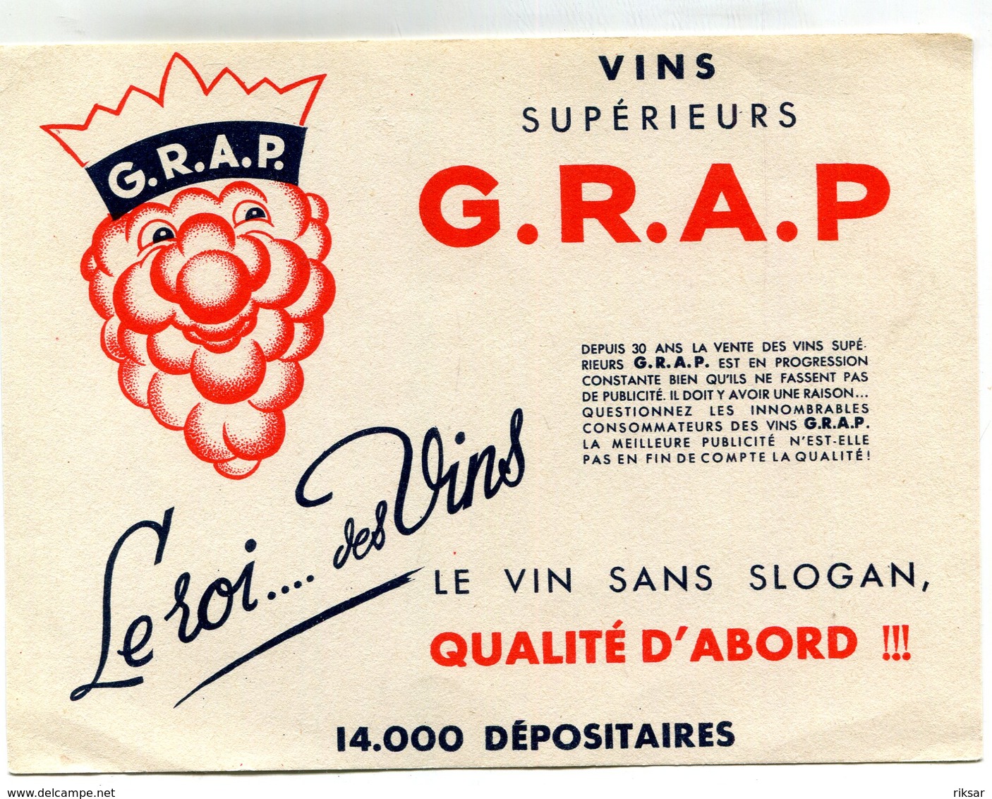 BUVARD(VIN) GRAP - V