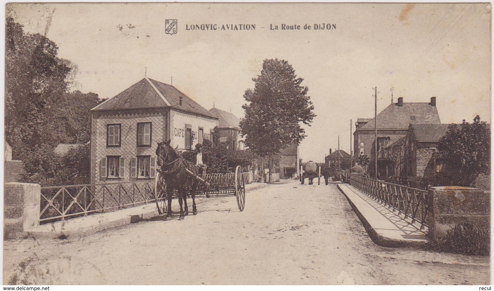 CÔTE D'OR - LONGVIC - AVIATION - La Route De Dijon - Autres & Non Classés