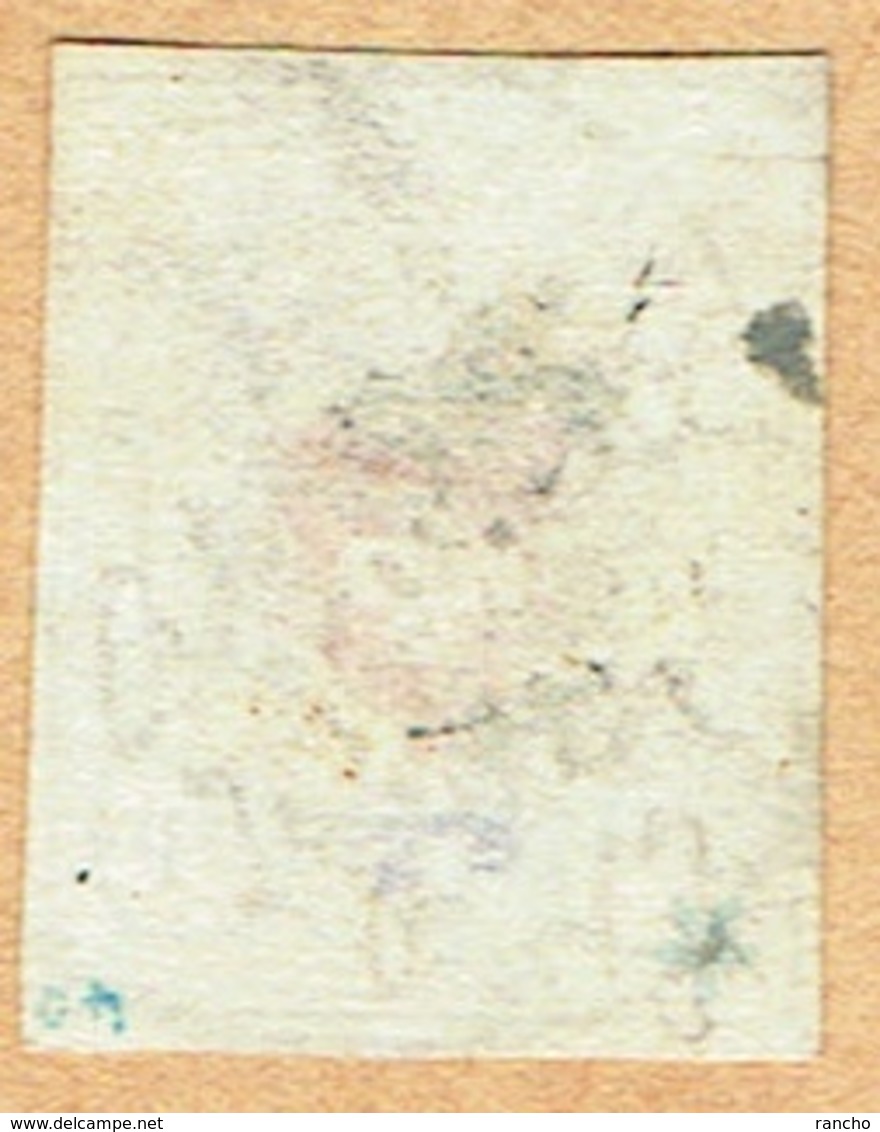 1850 RAYON II TIMBRE OBLITERE C/.S.B.K. Nr:16II. Y&TELLIER Nr:15. MICHEL Nr:8II. - 1843-1852 Federal & Cantonal Stamps