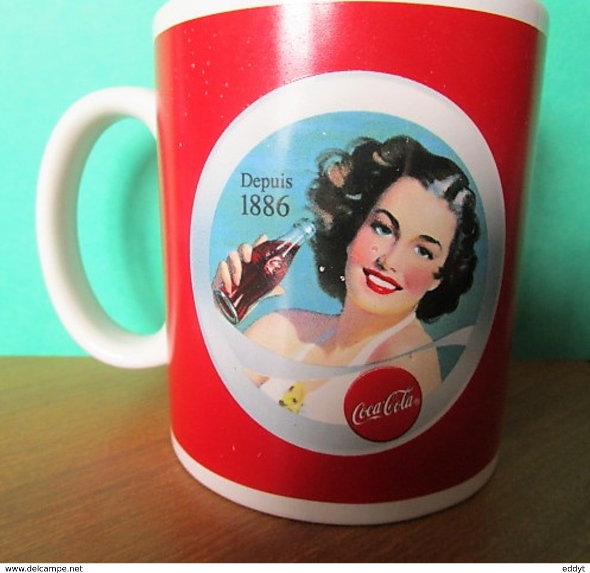 MUGG - CHOPPE - NEUF - COCACOLA - PING-UP - Mugs & Glasses