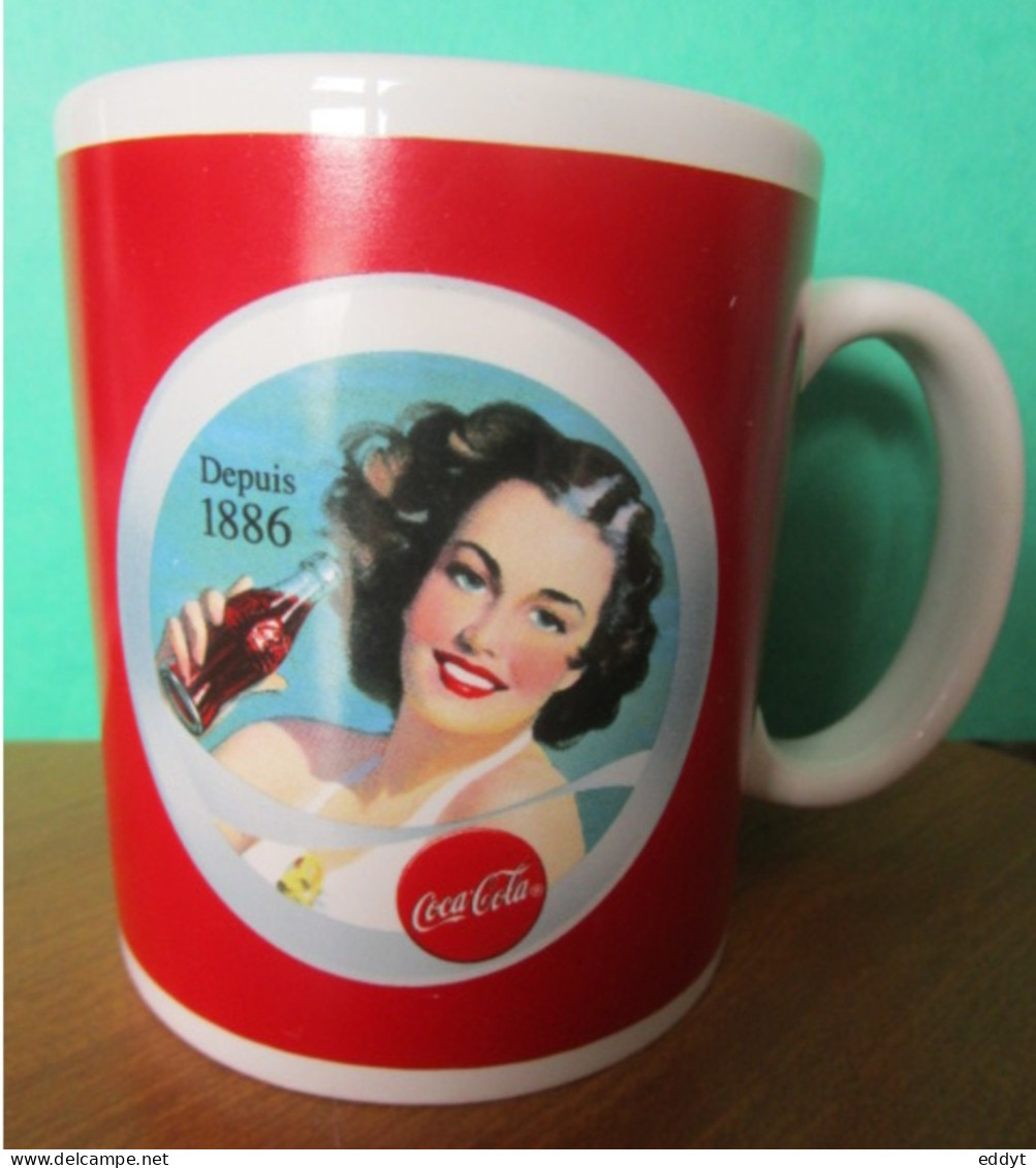 MUGG - CHOPPE - NEUF - COCACOLA - PING-UP - Mugs & Glasses