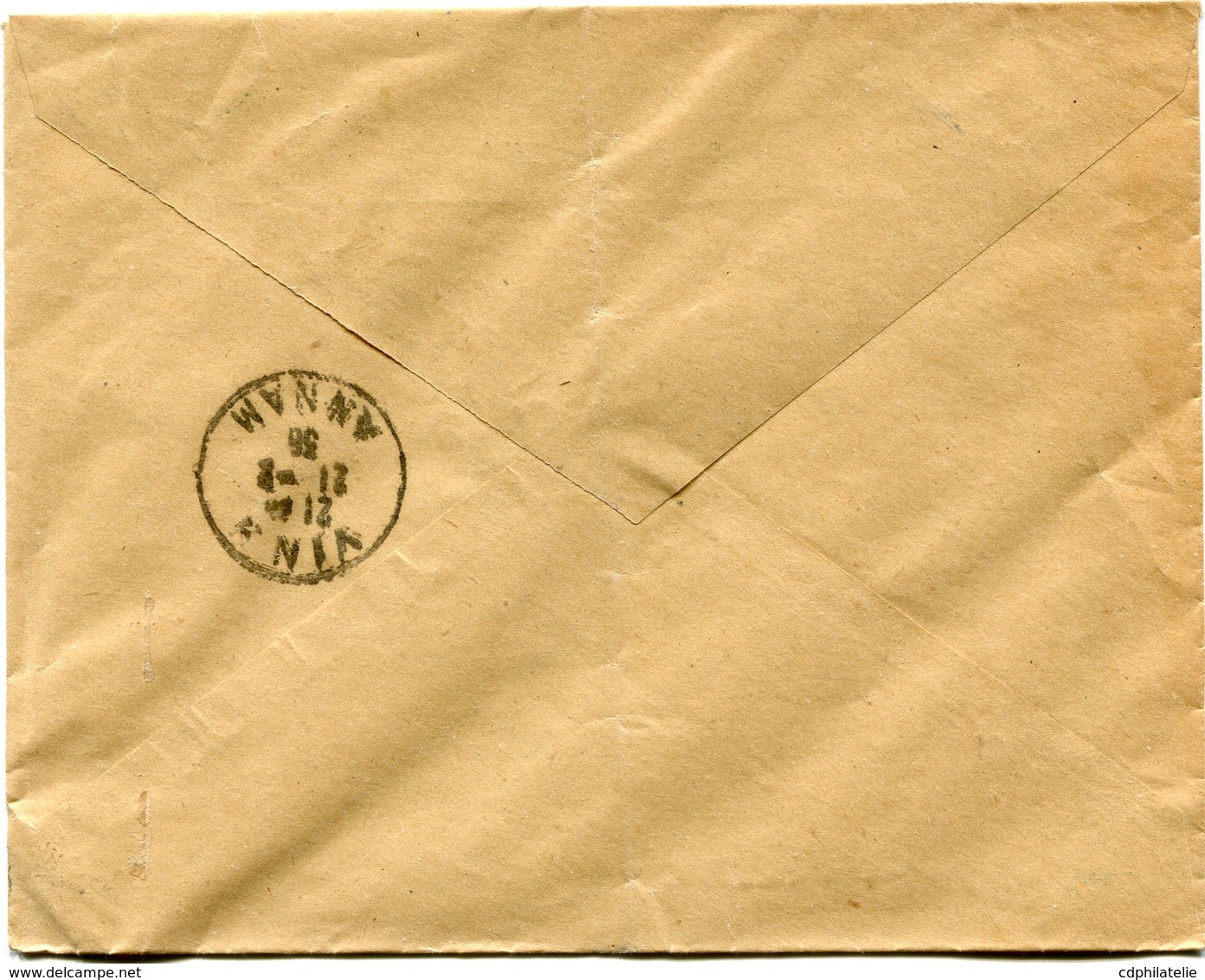 INDOCHINE LETTRE DEPART THANH-HOA 20-2-38 ANNAM POUR L'ANNAM - Covers & Documents