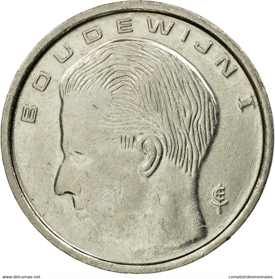 Monnaie, Belgique, Franc, 1991, TTB, Copper-nickel, KM:143.1 - 1 Franc
