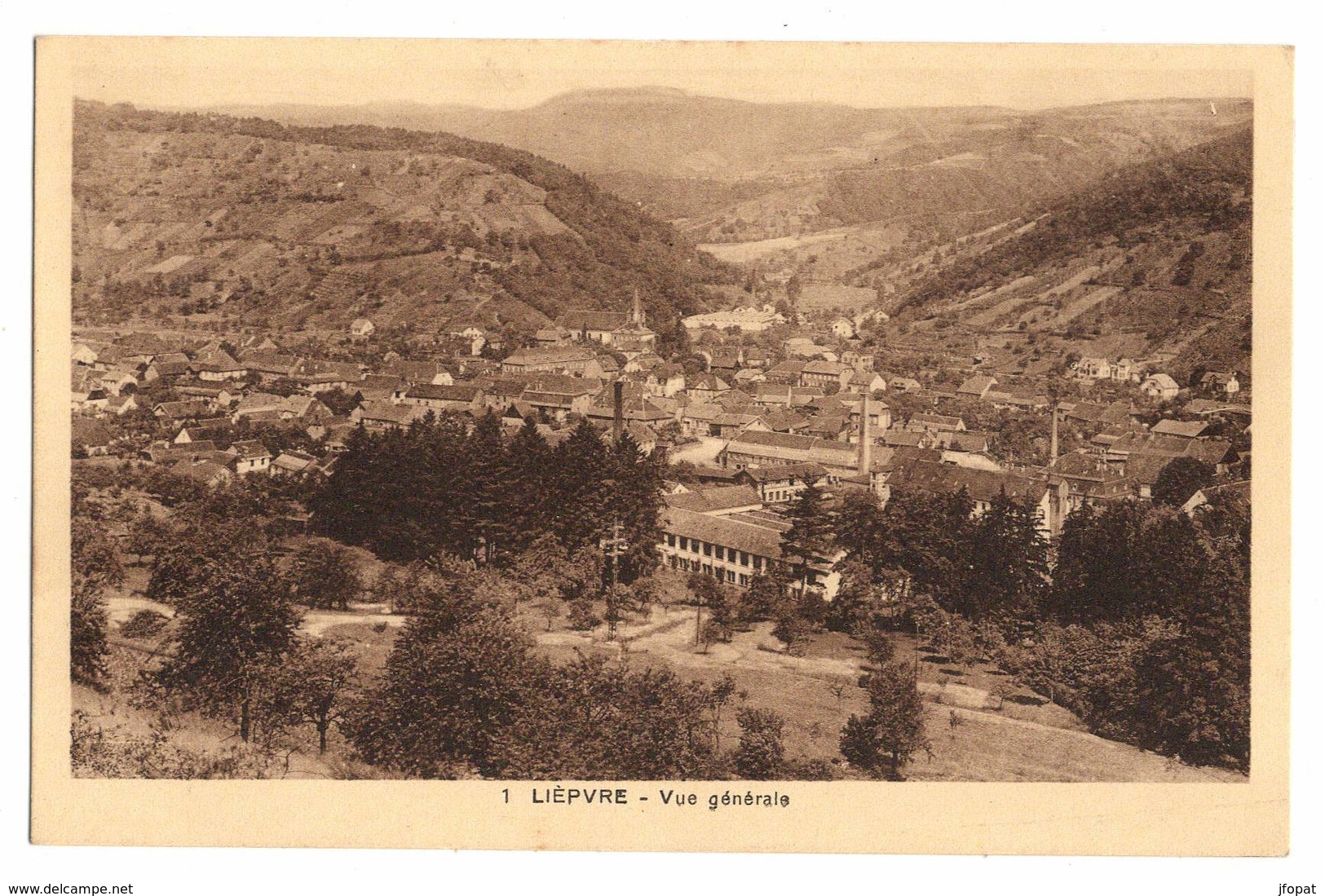 68 HAUT RHIN - LIEPVRE Vue Générale  (voir Descriptif) - Lièpvre