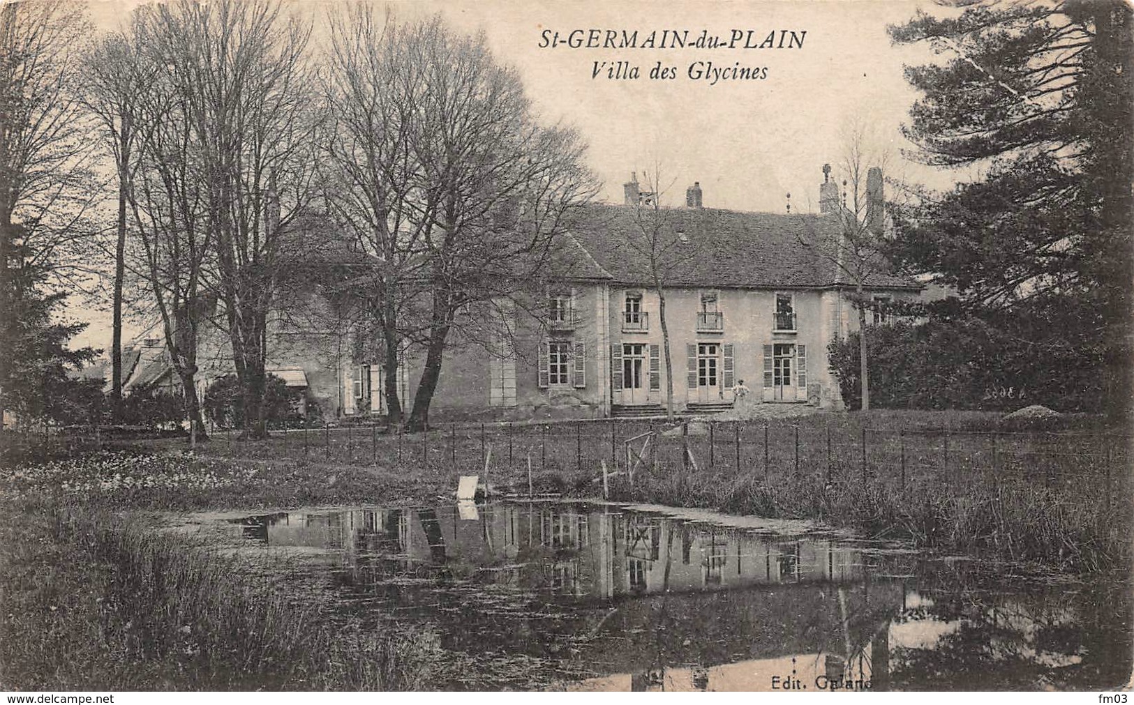 Saint Germain Du Plain Villa Des Glycines Galland - Autres & Non Classés