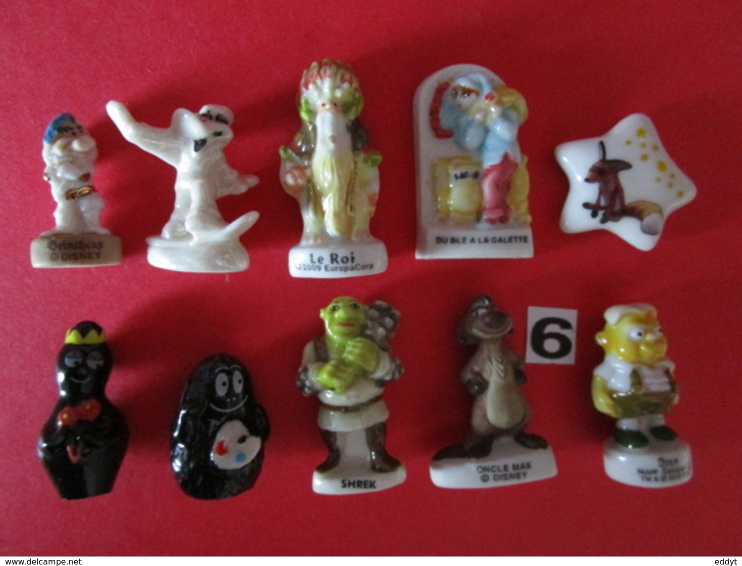 N° 6 - Fèves De Collection 10 FÈVES Figurines Personnage Divers - Envoi + Frais - Characters