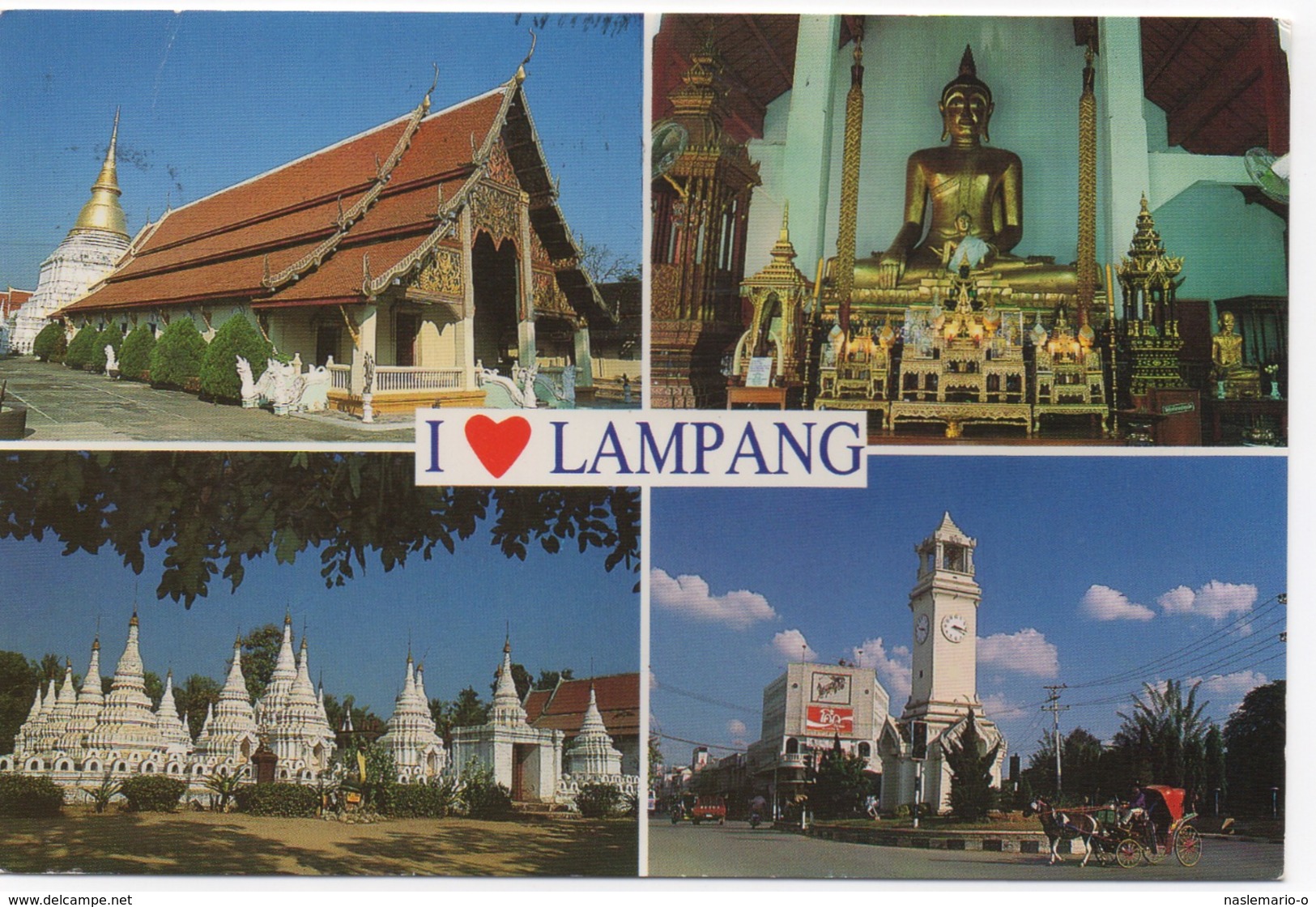 CPSM THAILANDE LAMPANG  Diverses Vues - Thaïlande