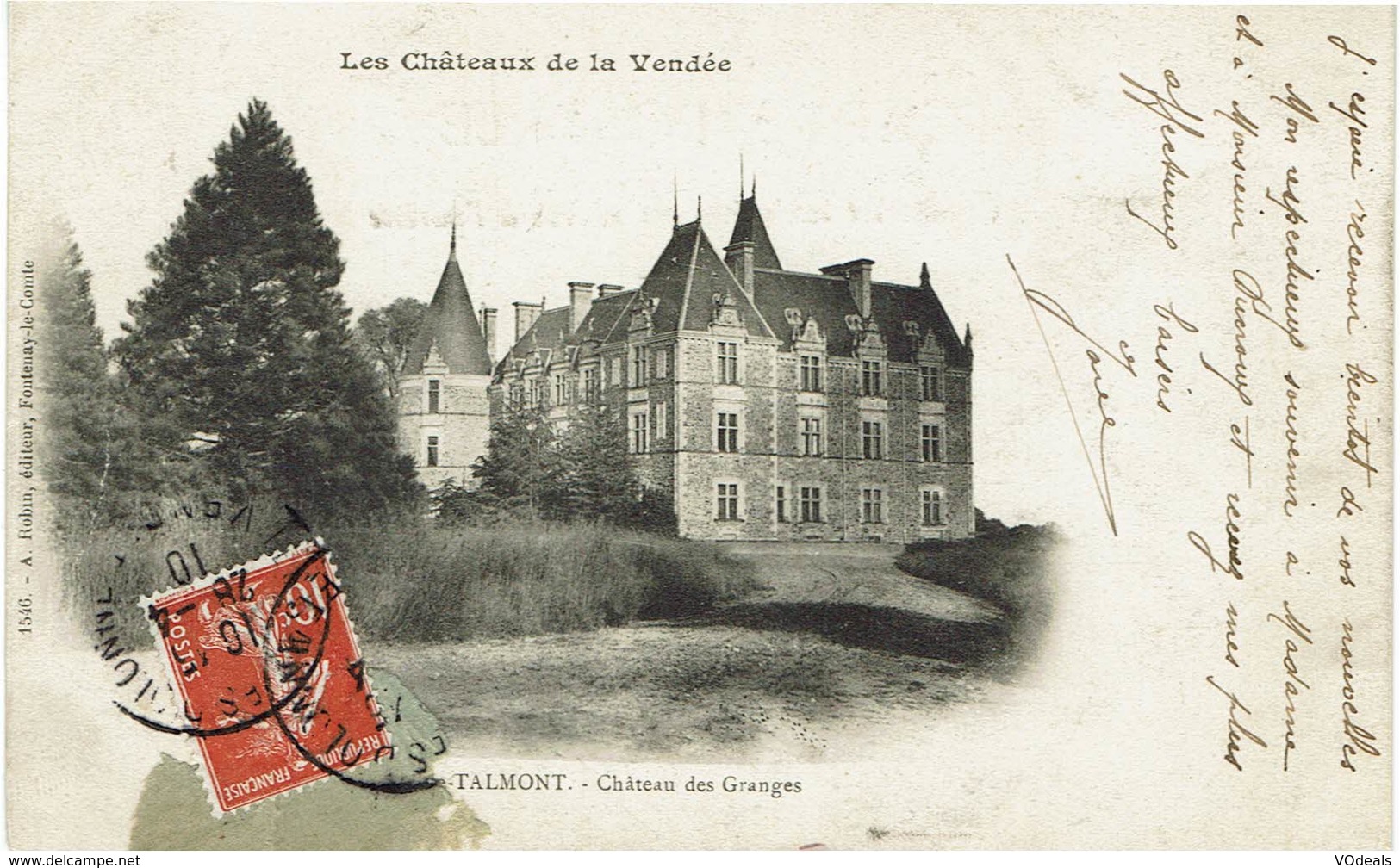 CPA - France - (85) Vendée - Talmont Saint Hilaire - Château Des Granges - Talmont Saint Hilaire