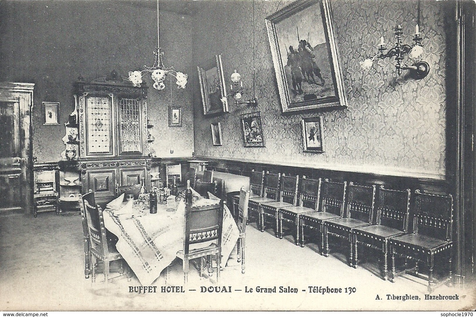 NORD - 59 -  DOUAI - Bueffet Hôtel - Grand Salon - Douai