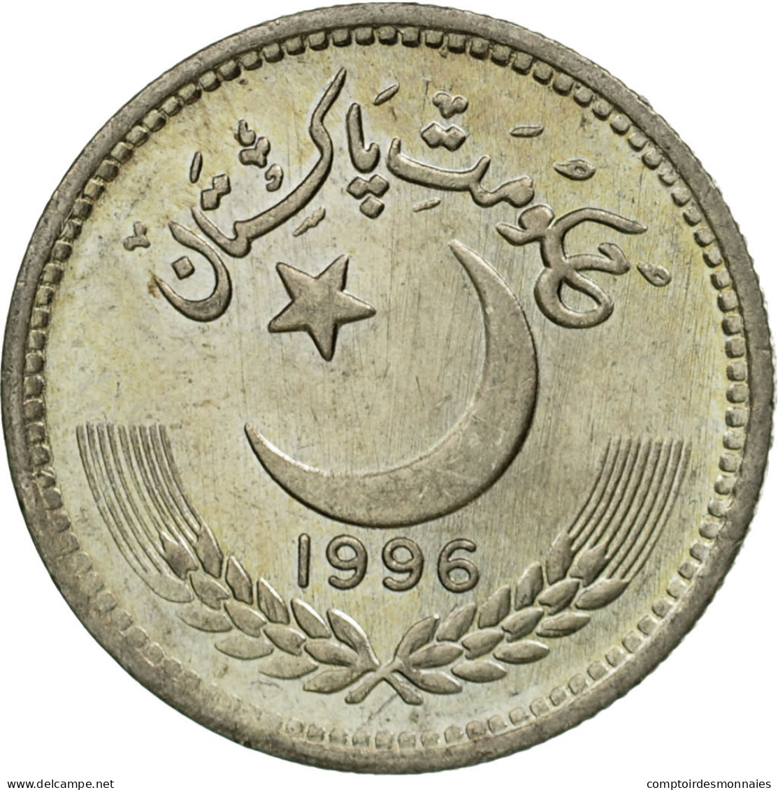 Monnaie, Pakistan, 25 Paisa, 1996, SUP, Copper-nickel, KM:58 - Pakistán