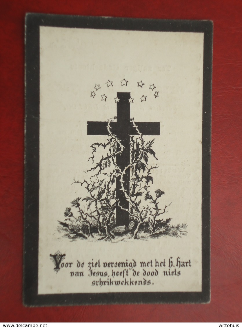 Petrus Deconynck - Ekelson Geboren Te Pervyse 1840  En Overleden  1904  (2scans) - Religion & Esotérisme